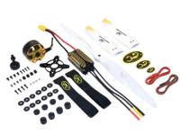 SCO1000160 - Scorpion A2-5017 PNP Combo (6s _ 67-68 Acro _ 25cc _ 3150w) Arctic White