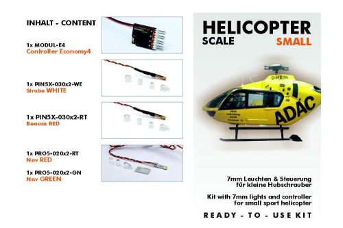 UL-SET-HELISCALE-S3 - HELISCALE-Small Beleuchtungsset V3 uniLIGHT UL-SET-HELISCALE-S3