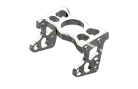 SHRP900069 - Lagerbock oben - Hauptrotorwelle (SH019-001)