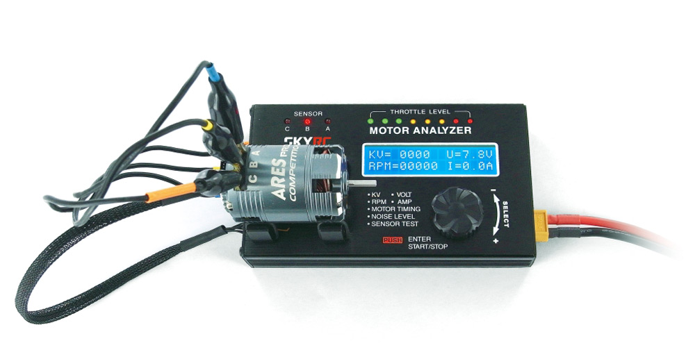 Brushless Motor Analyzer BMA01 SkyRC SK500020 freakware