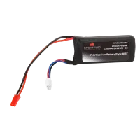 SPMB1300LPRX - 7.4V 1300mAh 2S 5C Li-Po Receiver Battery; JST-RCY