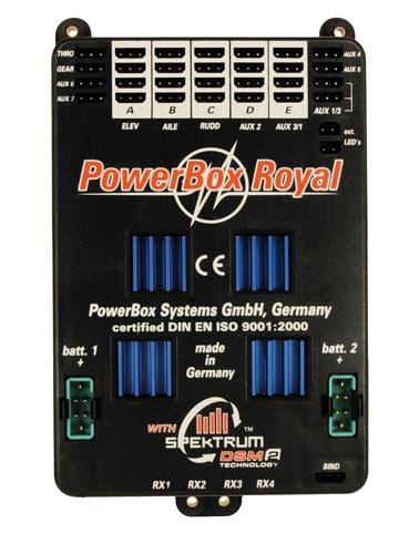 SPMPB1000 - PowerBox Royal Spektrum DSM2 12-Kanal PowerBox Systems SPMPB1000