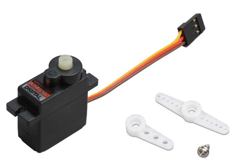 SPMSA345SL - Spektrum 9g Mini Servo 60mm kurzes Kabel SPMSA345SL