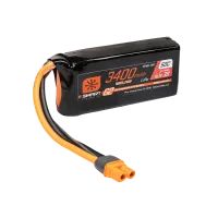 SPMX-1047 - 11.1V 3400mAh 3S 50C Smart G2 Trail Pro LiPo Battery: IC3