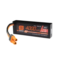 SPMX-1087 - 7.4V 4000mAh 2S 30C Smart G2 Hardcase LiPo Battery: IC5