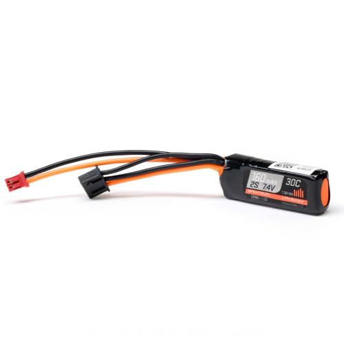 SPMX-1122 - 7.4V 160mAh 2S 30C LiPo Battery: PH2.0 Spektrum SPMX-1122