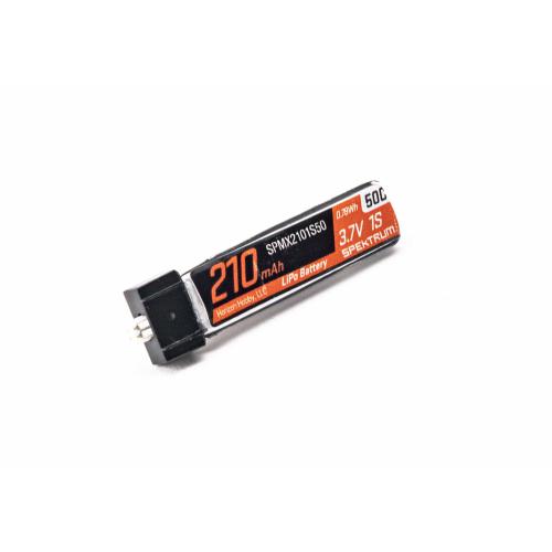 SPMX2101S50 - 3.7V 210mAh 1S 50C LiPo Akku JST PH 1.25 (Ultra Micro) Spektrum SPMX2101S50