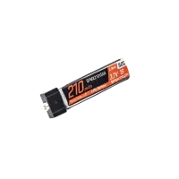 SPMX2101S50 - 3.7V 210mAh 1S 50C LiPo Battery JST PH 1.25 (Ultra Micro)
