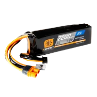 SPMX22003SLFRX - Spektrum 9.9V 2200mAh 3S Smart LiFe: Universal Receiver. IC3