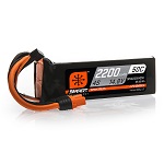 SPMX22004S50 - Spektrum 14.8V 2200mAh 4S 50C Smart LiPo Battery: IC3