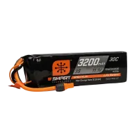 SPMX32003S30 - Spektrum Smart 11.1V 3200mAh 3S 30C LiPo Battery: IC3