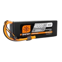 SPMX40002S50H3 - Spektrum 7.4V 4000mAh 2S 50C Smart LiPo Battery. IC3