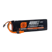 SPMX40003S30 - Spektrum 11.1V 4000mAh 3S 30C Smart LiPo Battery: IC3