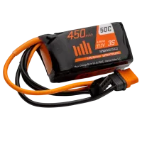 SPMX4503SIC2 - Spektrum 11.1V 450mAh 3S 50C LiPo Battery: IC2