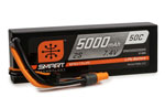SPMX50002S50H3 - 7.4V 5000mAh 2S 50C Smart Hardcase LiPo Battery: IC3