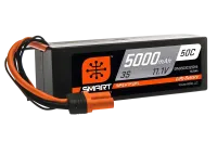 SPMX50003S50H5 - 11.1V 5000mAh 3S 50C Smart G2 Hardcase LiPo Battery: IC5