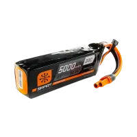 SPMX50004S30 - Spektrum 14.8V 5000mAh 4S 30C Smart LiPo Battery: IC5