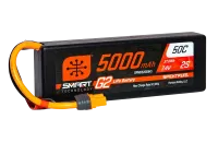 SPMX52S50H3 - 7.4V 5000mAh 2S 50C Smart LiPo G2 Hard Case: IC3
