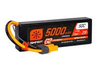 SPMX52S50H5 - Smart G2 2S 7.4V 5000mAh 50C LiPo Hard Case IC5