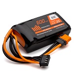 SPMX6003SIC2 - Spektrum 11.1V 600mAh 3S 50C LiPo Battery: IC2