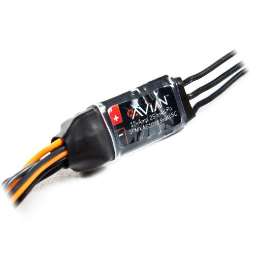 SPMXAE1015A - Avian 15-Amp Smart Lite Brushless ESC. 2S-4S: IC2 Spektrum SPMXAE1015A