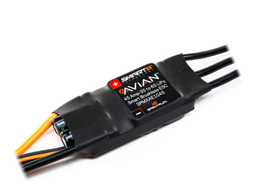 SPMXAE1045 - Avian 45A Brushless Smart ESC 3S-6S Spektrum SPMXAE1045