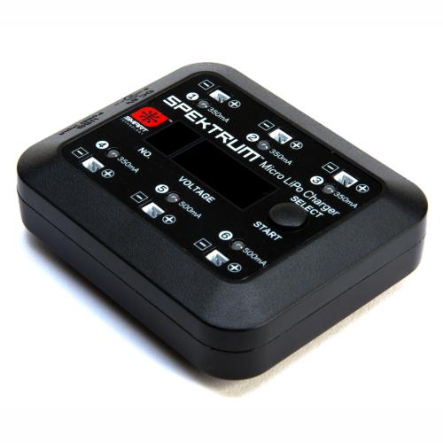 SPMXC1060 - S63 Micro 6-Port-DC_USB-1S-LiPo-Ladegeraet Spektrum SPMXC1060