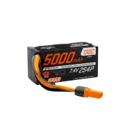 SPMXDRB2 - 7.4V 5000mAh 2S 130C Smart No Prep Drag LiPo Battery: IC5