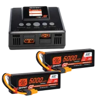 SPMXPSS500I - Smart Powerstage 4S Surface Bundle: (2) G2 5000mAh 2S LiPo I