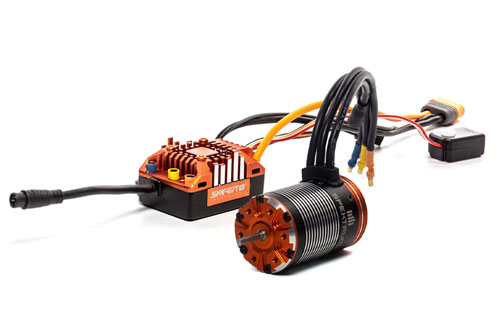 SPMXSEMC08 - Firma 60A BL Smart ESC 2100Kv Motor Crawler Combo Spektrum SPMXSEMC08