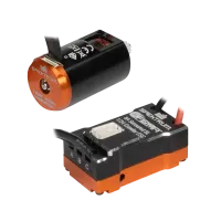 SPMXSEMC18 - Firma 8A Sensored Brushless ESC _ Motor Combo: 1_24 Rock Cra