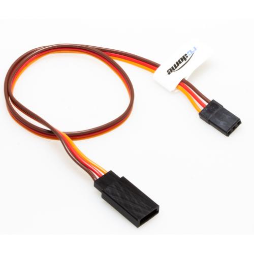 SX-RCD029 - Servo Verlaengerungskabel Savoex. JR. Futaba etc Braun_Rot_Orange 22AWG 30cm SAVOeX SX-RCD029