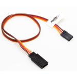 SX-RCD030 - Servo extension cable Savoex. JR. Futaba etc Brown_Red_Orange 22AWG 90cm