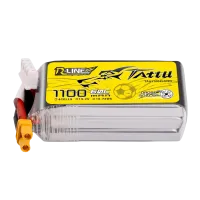 TAA11004S60X3 - Tattu 1100mAh 15.2V 60C 4S1P Lipo Battery