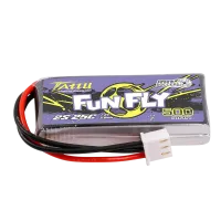 TAA5002S25JST - Tattu Funfly 500mAh 2S1P 7.4V 25C with JST Plug