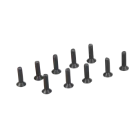 TLR235007 - Flat Head Screws. M2.5 x 10mm (10)