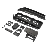 TLR241071 - Battery Tray. Center Diff & Servo Mount: 8XE 2.0