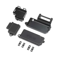 TLR241077 - Servo & Receiver Mounts: 8X 2.0
