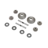 TLR242046 - Differential Gear & Shaft Set: 8X. 8XE 2.0