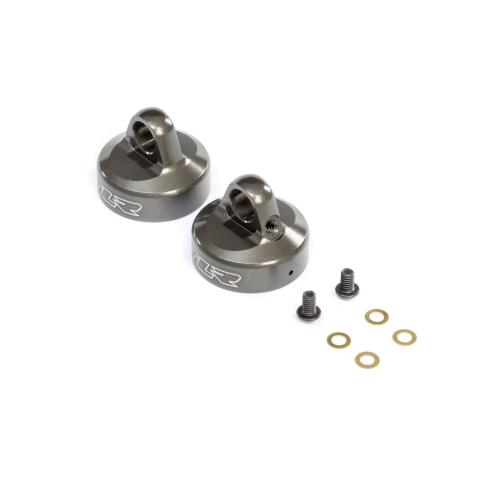 TLR243040 - 16mm Bleeder Shock Cap Aluminum: 8X. 8XE LOSI TLR243040