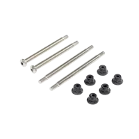 TLR244044 - Outer Hinge Pins 3.5mm Electro Nickel: 8X. 8XE