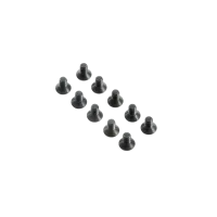 TLR245010 - Flat Head Screws. M4x8mm (10)