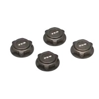 TLR3538 - Covered 17mm Wheel Nuts. Aluminum: 8B_8T 2.0