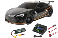 TM503018-T86-SET - E4D-MF T86 Brushless schwarz 4WD Drift RTR SET 1:10