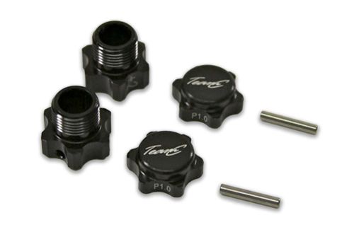 TMC-TU0802 - Aluminium Radmitnehmer +2mm (2 St.) 1:8 Comp. Team C TMC-TU0802