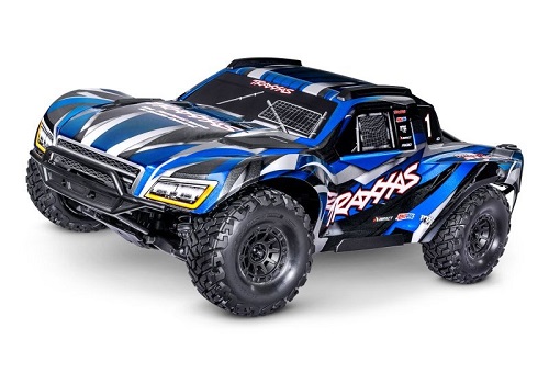 TRX102076-4BLUE - TRAXXAS MAXX-SLASH 6S 4x4 blau 1_8 Short-Course-Truck RTR BL. ohne Akku und Ladegeraet TRX102076-4BLUE