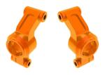 TRX10751-ORNG - Rear wheel carrier. 6061-T6 aluminium. orange