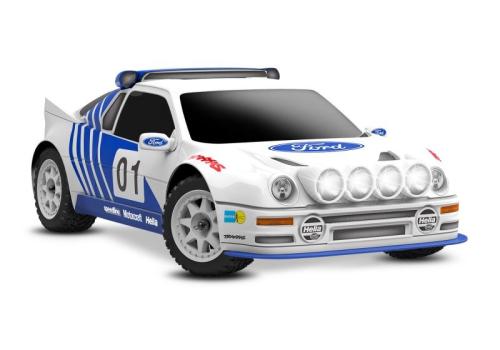 TRX108046-1-WHT - TRAXXAS MINI-Rally VXL-Power 4x4 blau Ford RS200 RTR TRX108046-1-WHT