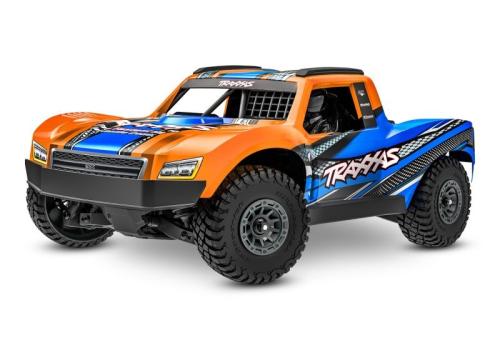 TRX108164-1-ORNG - TRAXXAS MINI-Slash BL-2S 4x4 orange Short Course RTR 1_16 TRX108164-1-ORNG