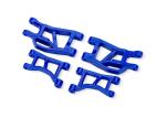 TRX10831-BLUE - Front upper_lower control arm. left_right. blue